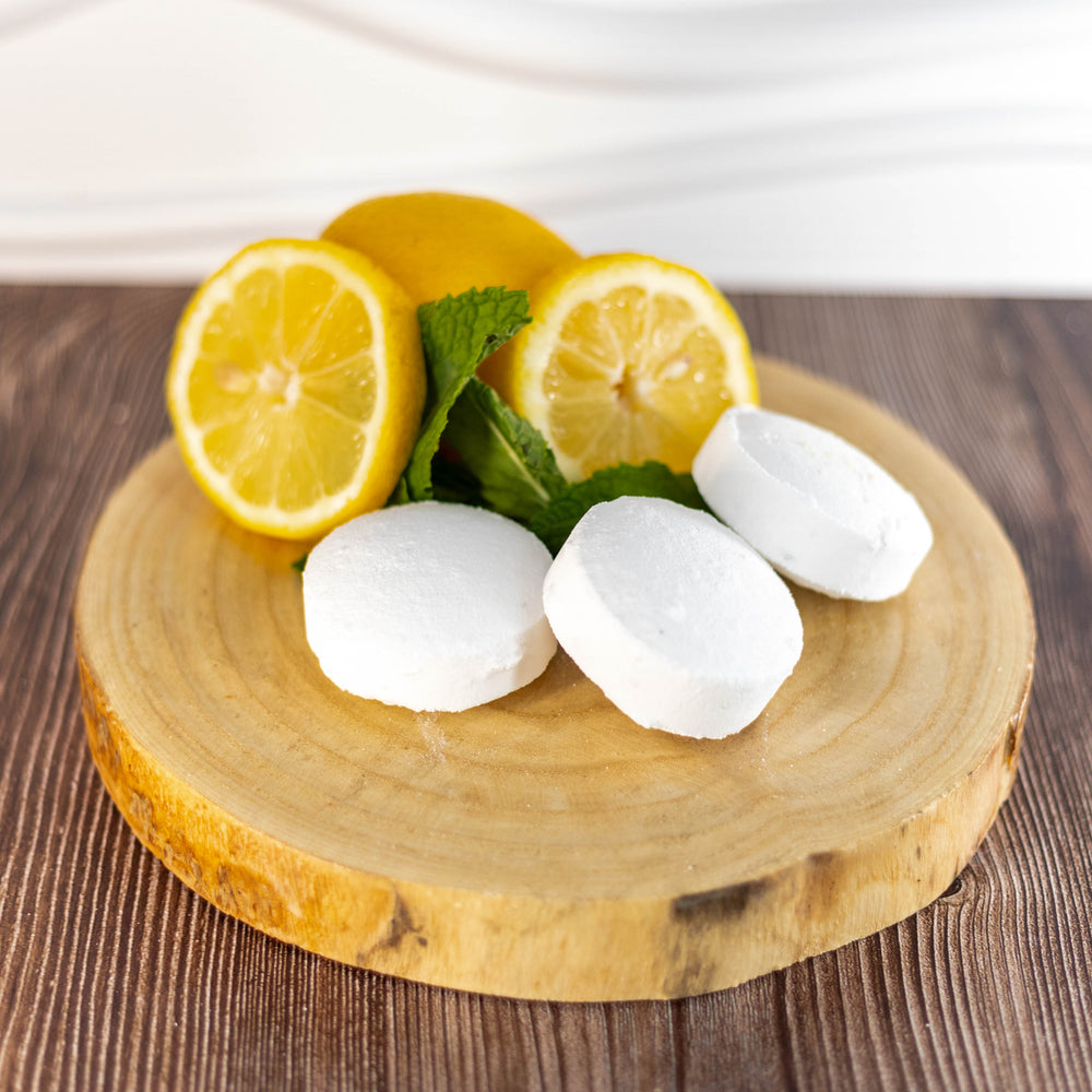 Lemon & Peppermint Menthol Shower Steamers